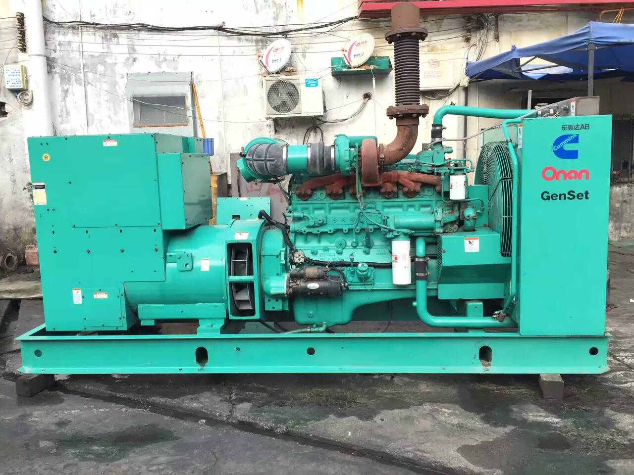 宣威租赁发电机-柴油发电机不正常冒烟的原因